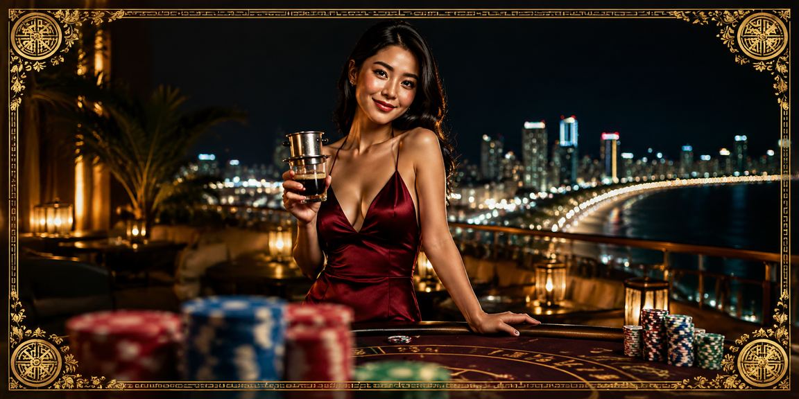 Người chơi Đà Nẵng thư giãn tại quán cà phê với trò chơi casino trực tuyến