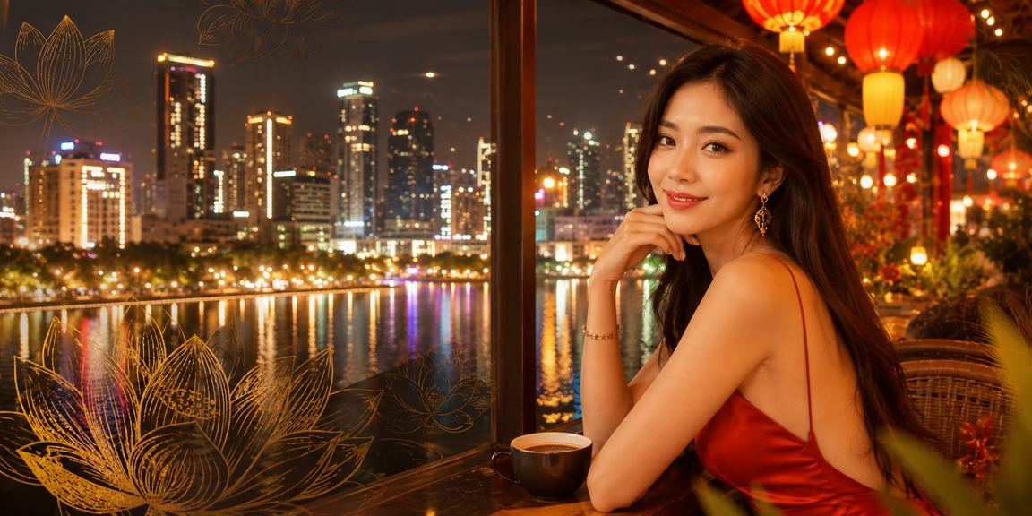 Người dùng tại Hà Nội thưởng thức cà phê và theo dõi cá cược trực tuyến trên điện thoại